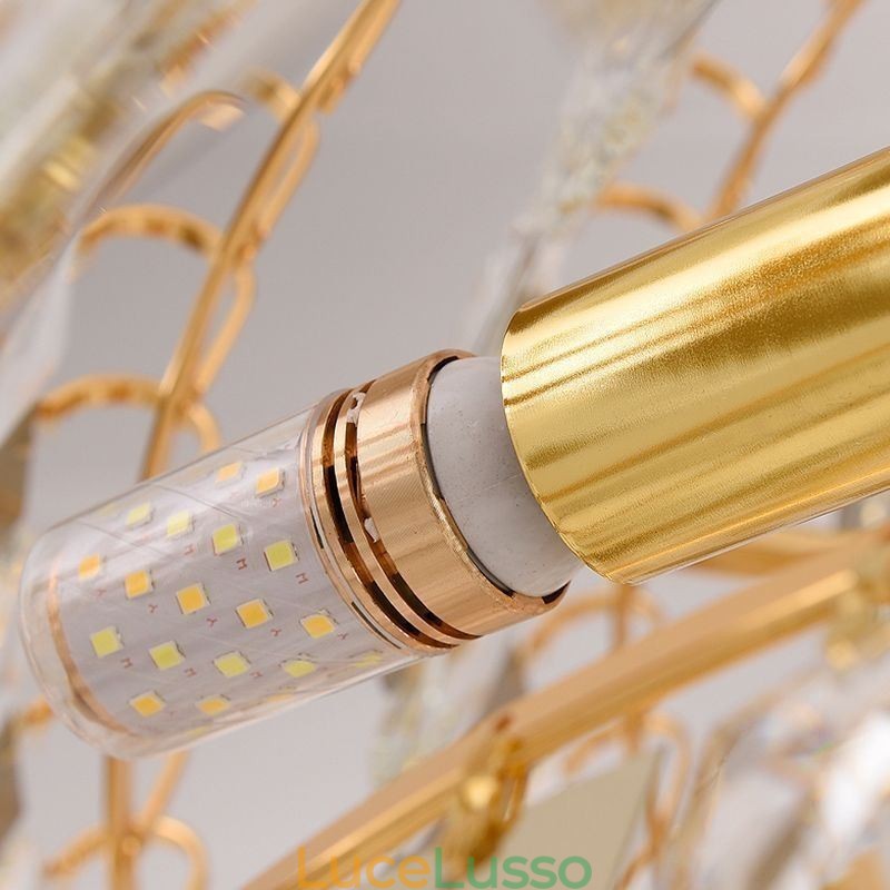 Lampada a sospensione europea moderna spettacolare K9 lampada da soffitto