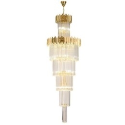 Lampada a sospensione moderna in cristallo per soffitto, sala da pranzo, foyer