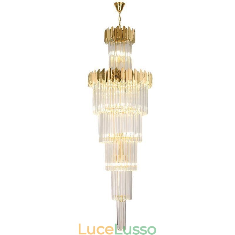 Lampada a sospensione moderna in cristallo per soffitto, sala da pranzo, foyer