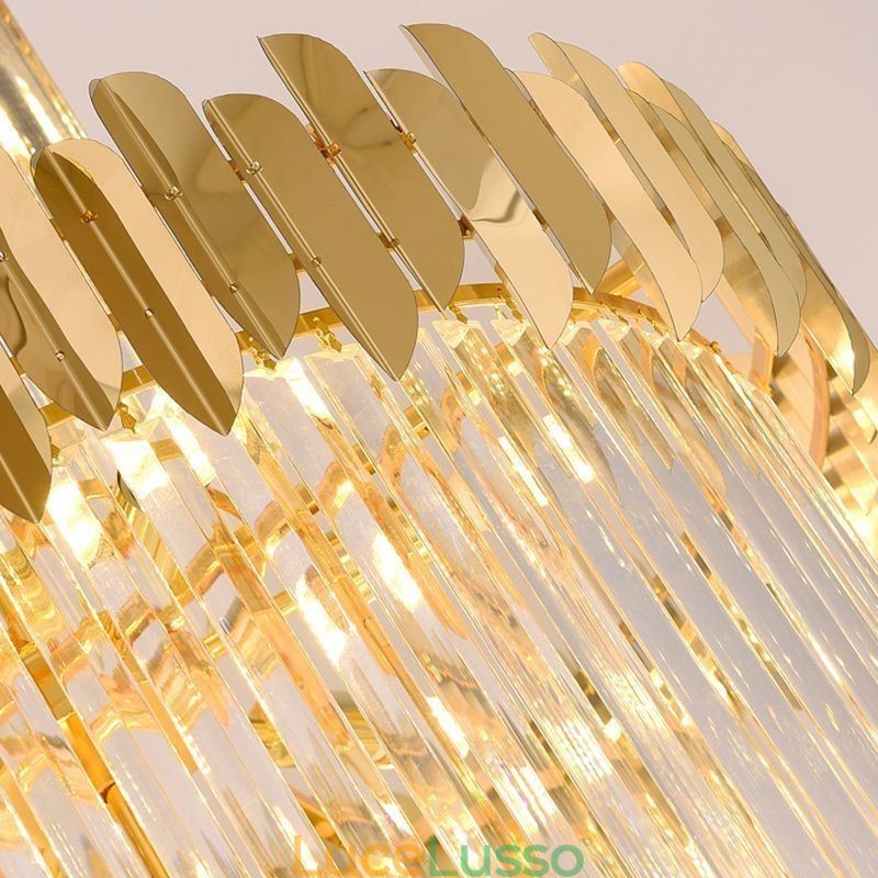 Lampada a sospensione moderna in cristallo per soffitto, sala da pranzo, foyer