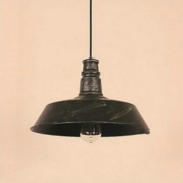 Lampada a sospensione moderna con paralume in cerchio