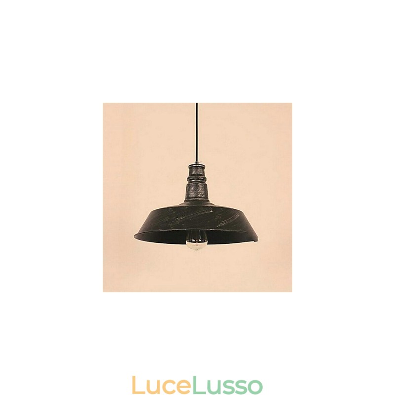 Lampada a sospensione moderna con paralume in cerchio