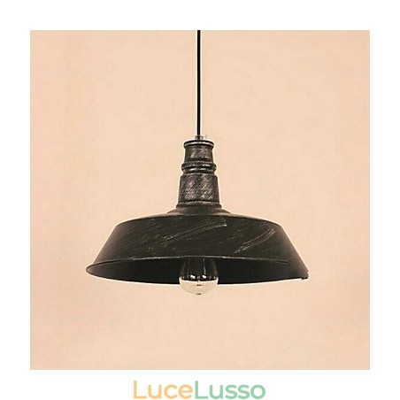 Lampada a sospensione moderna con paralume in cerchio Lampada a sospensione moderna con paralume in cerchio