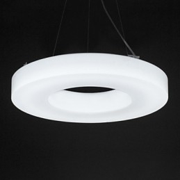Lampadario in acrilico a risparmio energetico di alta qualità, progetto di illuminazione, lampada a sospensione rotonda moderna