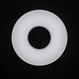 Lampadario in acrilico a risparmio energetico di alta qualità, progetto di illuminazione, lampada a sospensione rotonda moderna