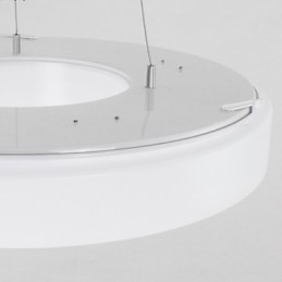 Lampadario in acrilico a risparmio energetico di alta qualità, progetto di illuminazione, lampada a sospensione rotonda moderna