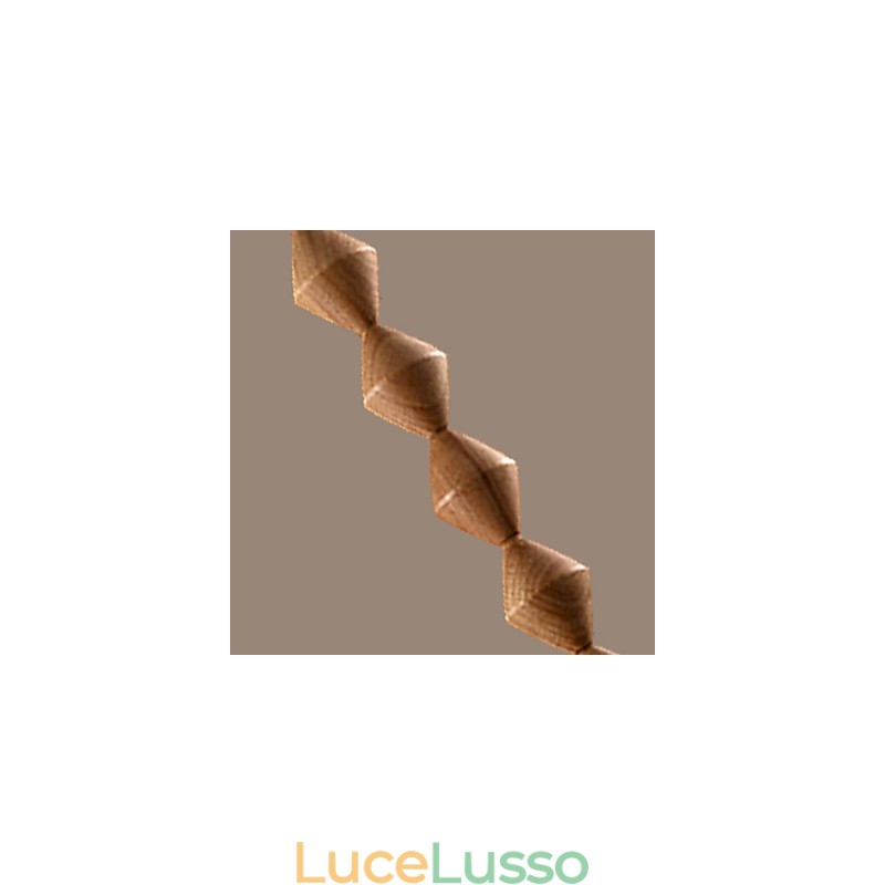 Lampadario in legno di bambù in stile mini classico tradizionale