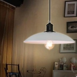 Lampada a sospensione classica tradizionale rustica con luce bianca a goccia