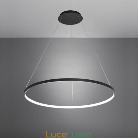 Lampada a sospensione in acrilico a forma di cerchio Lampada a sospensione in acrilico a forma di cerchio