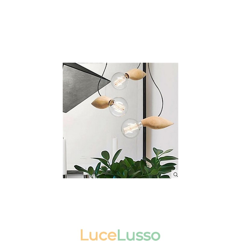 Lampadario personalizzato con uccellino, intrattenimento. Adatto per l'uso