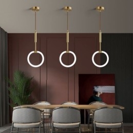 Lampada da soffitto moderna Lampada da soffitto in acrilico dimmerabile l