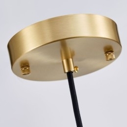 Mini semplice sfera di cristallo luce lampada a sospensione luce da soffitto