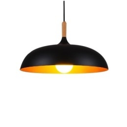 Lampada a sospensione moderna Lampada decorativa minimalista Lampada a sospensione nera bianca