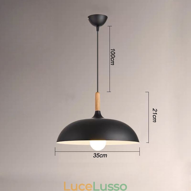 Lampada a sospensione moderna Lampada a sospensione Macaron colorata