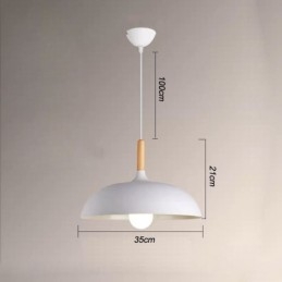 Lampada a sospensione moderna Lampada a sospensione Macaron colorata