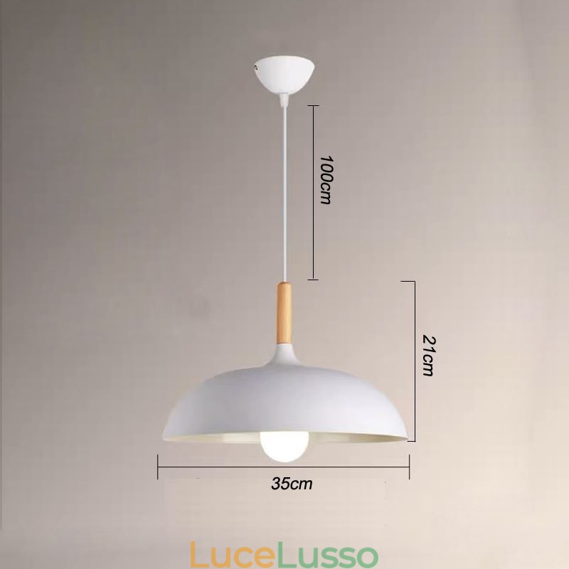 Lampada a sospensione moderna Lampada a sospensione Macaron colorata