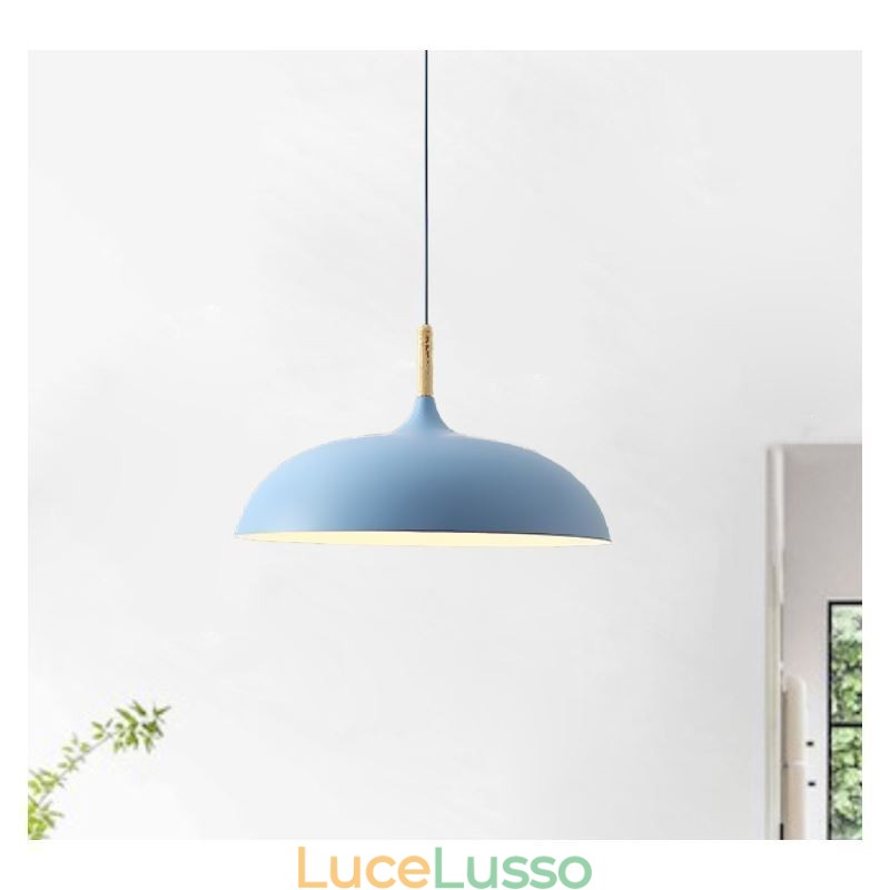 Lampada a sospensione moderna Lampada a sospensione Macaron colorata