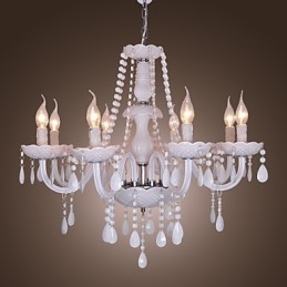 Lampadario in cristallo elettroplaccato Rustic Lodge Crystal