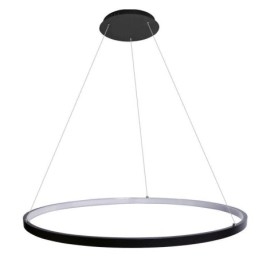 Lampada a sospensione in acrilico a forma di cerchio