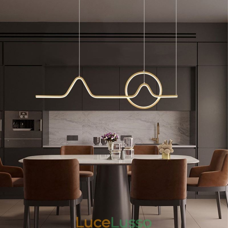 Lampada a sospensione minimalista decorativa 52W