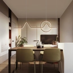 Lampada a sospensione minimalista decorativa 52W
