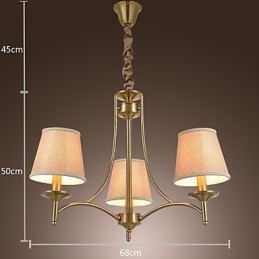 Moderno Contemporaneo Tradizionale Classico Rustico Lodge Vintage Isola Ottone Metallo Lampadario Sala da pranzo