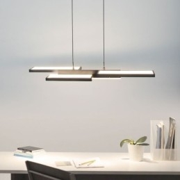 Lampada a sospensione moderna Lampada a soffitto orizzontale