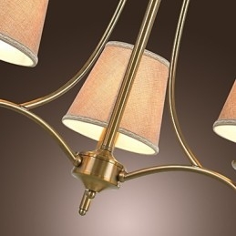 Moderno Contemporaneo Tradizionale Classico Rustico Lodge Vintage Isola Ottone Metallo Lampadario Sala da pranzo