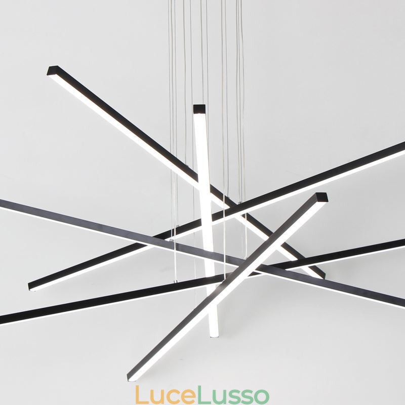Lampada a sospensione lineare Lampada decorativa