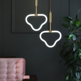 Lampada da soffitto moderna Lampada da soffitto in acrilico dimmerabile l