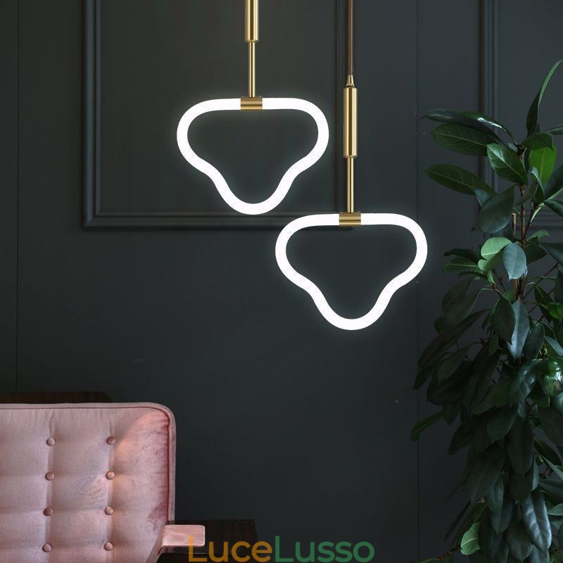 Lampada da soffitto moderna Lampada da soffitto in acrilico dimmerabile l