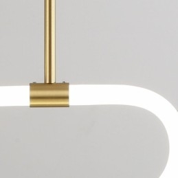 Lampada da soffitto moderna Lampada da soffitto in acrilico dimmerabile l