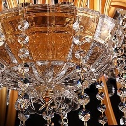 Lampadario in vetro dipinto in cristallo moderno contemporaneo tradizionale classico vintage