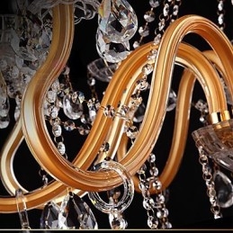 Lampadario in vetro dipinto in cristallo moderno contemporaneo tradizionale classico vintage