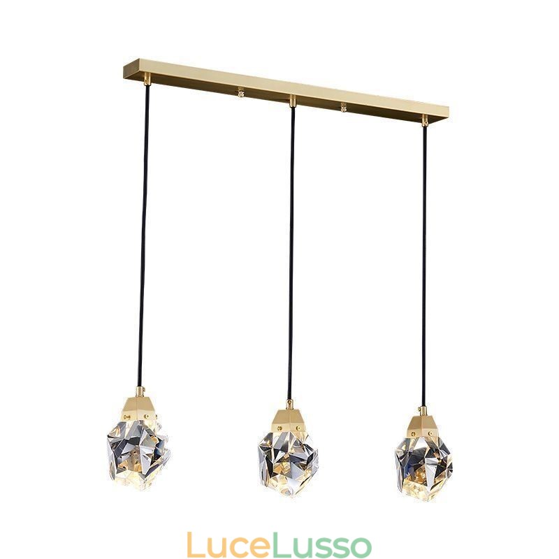 Mini semplice sfera di cristallo luce lampada a sospensione luce da soffitto