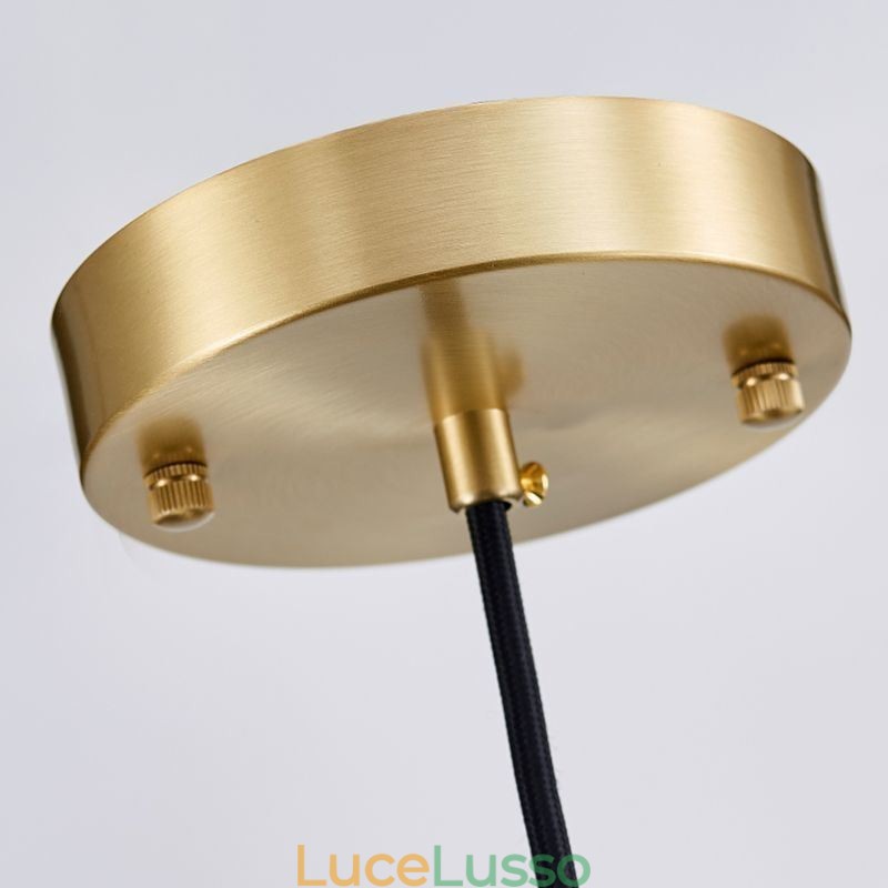 Mini semplice sfera di cristallo luce lampada a sospensione luce da soffitto