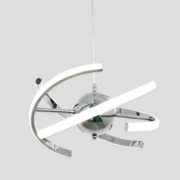 Lampada a sospensione decorativa a globo girevole