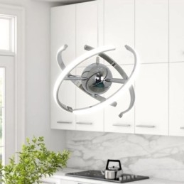Lampada a sospensione decorativa a globo girevole