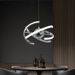 Lampada a sospensione decorativa a globo girevole