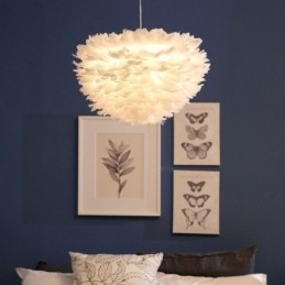 Lampadario decorativo a forma di piuma graziosa