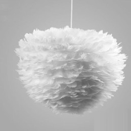 Lampadario decorativo a forma di piuma graziosa