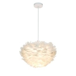 Lampadario decorativo a forma di piuma graziosa
