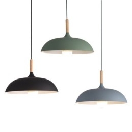 Lampada a sospensione moderna Lampada a sospensione Macaron colorata