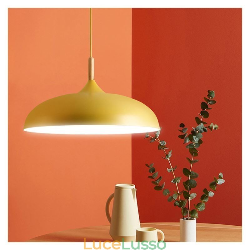 Lampada a sospensione moderna Lampada a sospensione Macaron colorata