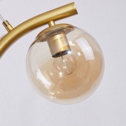 Moderna lampada a sospensione minimalista a forma di ramo, 4 lampade, luce decorativa