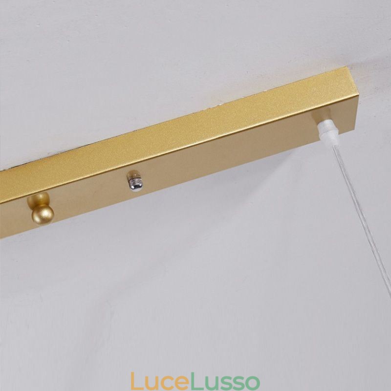 Moderna lampada a sospensione minimalista a forma di ramo, 4 lampade, luce decorativa