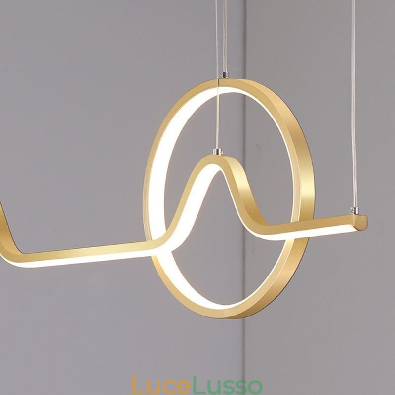 Lampada a sospensione minimalista decorativa 52W