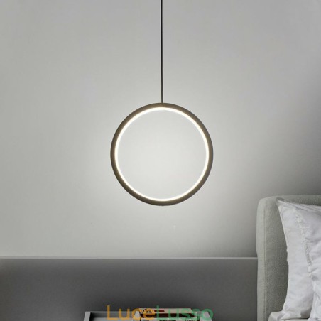 Lampada a sospensione minimalista ad anello Lampada da soffitto decorativa Lampada a sospensione minimalista ad anello Lampada da soffitto decorativa