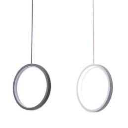 Lampada a sospensione minimalista ad anello Lampada da soffitto decorativa