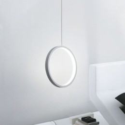 Lampada a sospensione minimalista ad anello Lampada da soffitto decorativa